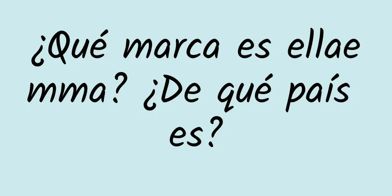 ¿Qué marca es ellaemma? ¿De qué país es?