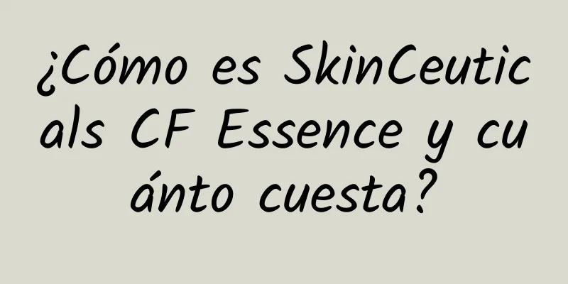 ¿Cómo es SkinCeuticals CF Essence y cuánto cuesta?