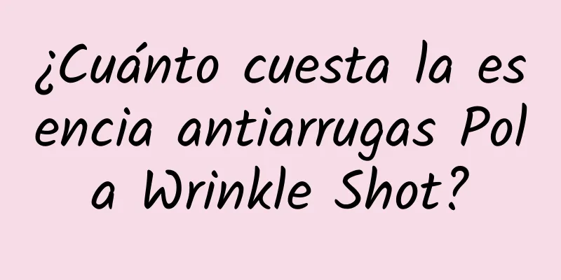 ¿Cuánto cuesta la esencia antiarrugas Pola Wrinkle Shot?