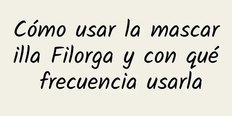 Cómo usar la mascarilla Filorga y con qué frecuencia usarla