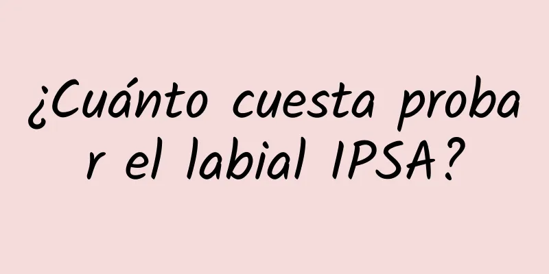 ¿Cuánto cuesta probar el labial IPSA?