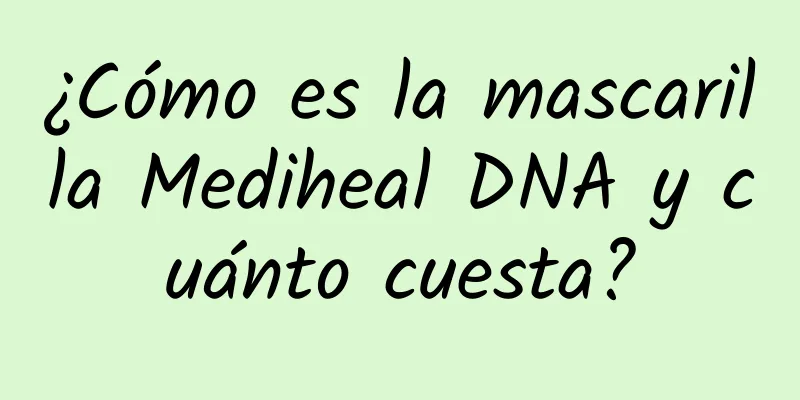 ¿Cómo es la mascarilla Mediheal DNA y cuánto cuesta?