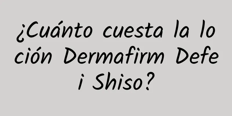 ¿Cuánto cuesta la loción Dermafirm Defei Shiso?