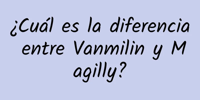 ¿Cuál es la diferencia entre Vanmilin y Magilly?