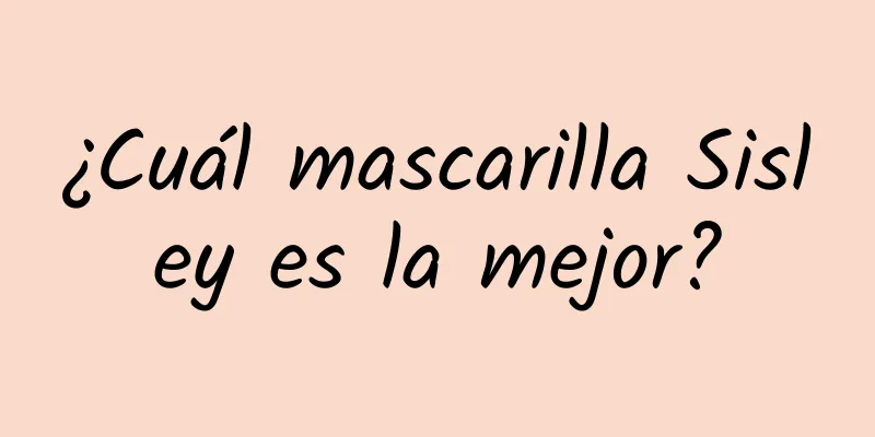 ¿Cuál mascarilla Sisley es la mejor?