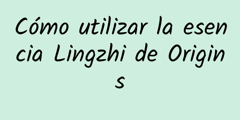 Cómo utilizar la esencia Lingzhi de Origins