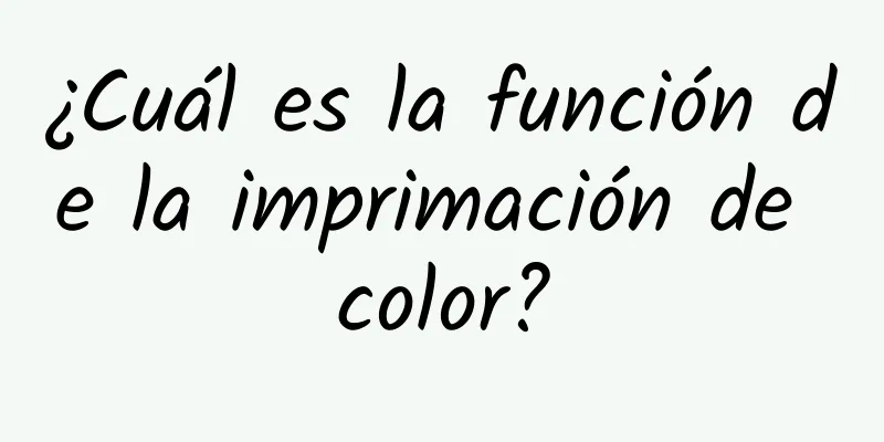 ¿Cuál es la función de la imprimación de color?