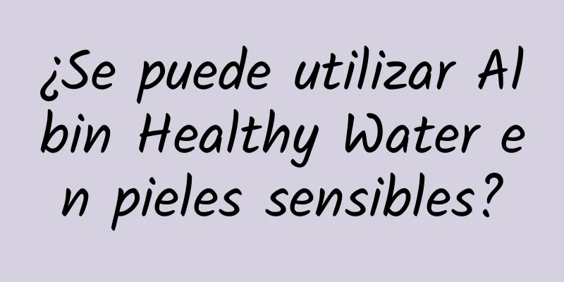 ¿Se puede utilizar Albin Healthy Water en pieles sensibles?