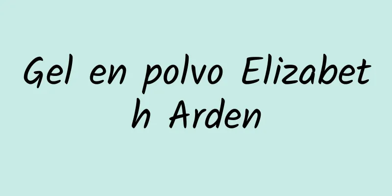 Gel en polvo Elizabeth Arden