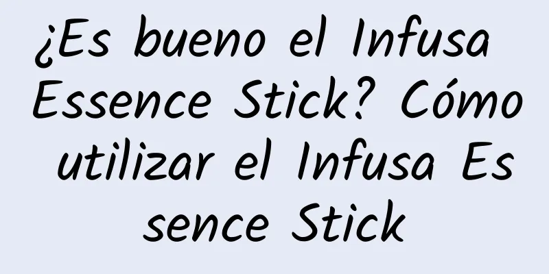 ¿Es bueno el Infusa Essence Stick? Cómo utilizar el Infusa Essence Stick