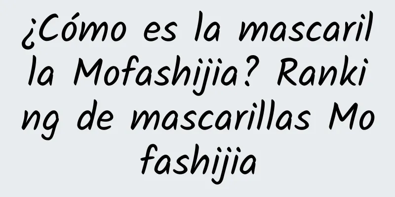 ¿Cómo es la mascarilla Mofashijia? Ranking de mascarillas Mofashijia