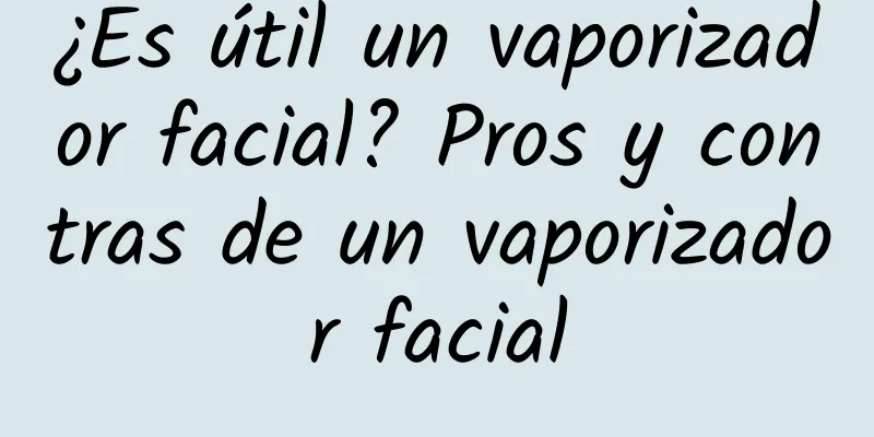 ¿Es útil un vaporizador facial? Pros y contras de un vaporizador facial