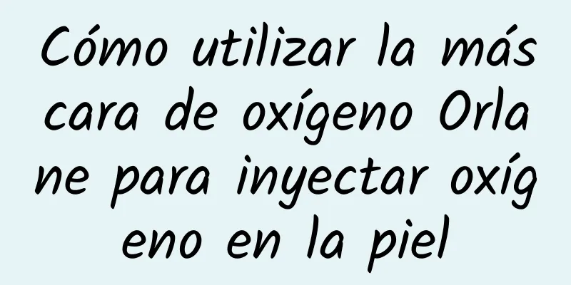 Cómo utilizar la máscara de oxígeno Orlane para inyectar oxígeno en la piel