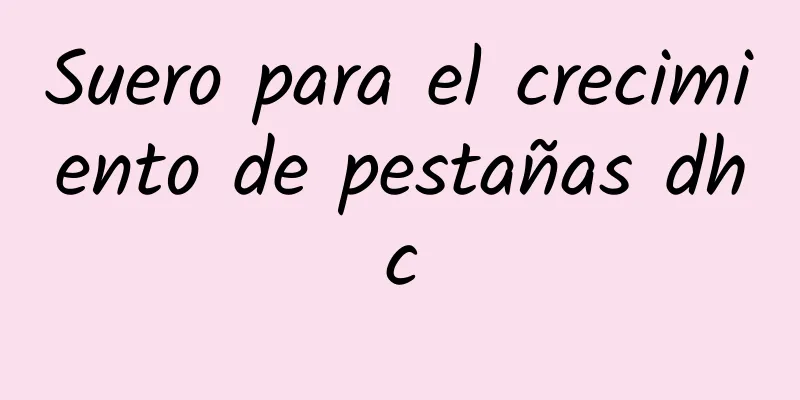 Suero para el crecimiento de pestañas dhc