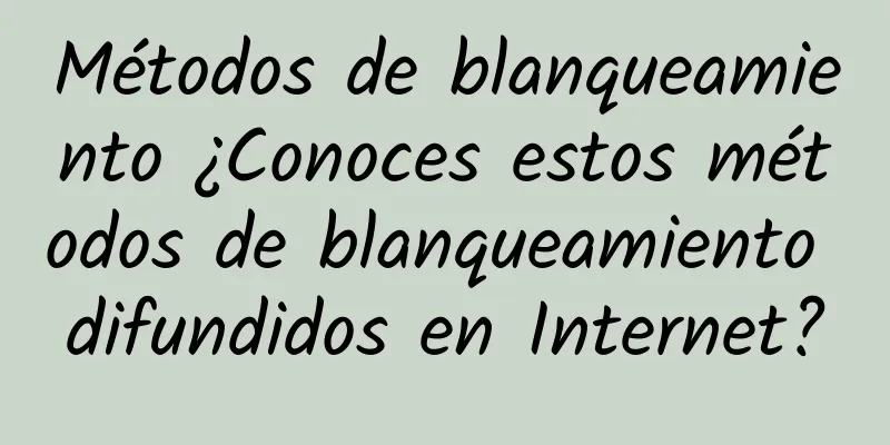 Métodos de blanqueamiento ¿Conoces estos métodos de blanqueamiento difundidos en Internet?