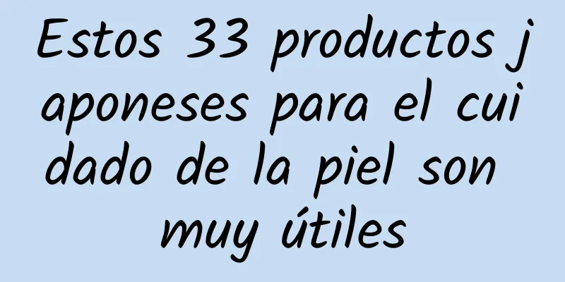 Estos 33 productos japoneses para el cuidado de la piel son muy útiles